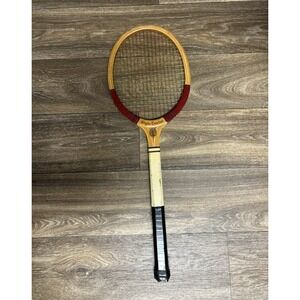 Vintage 50-60s Style Leader Wooden Tennis Racquet